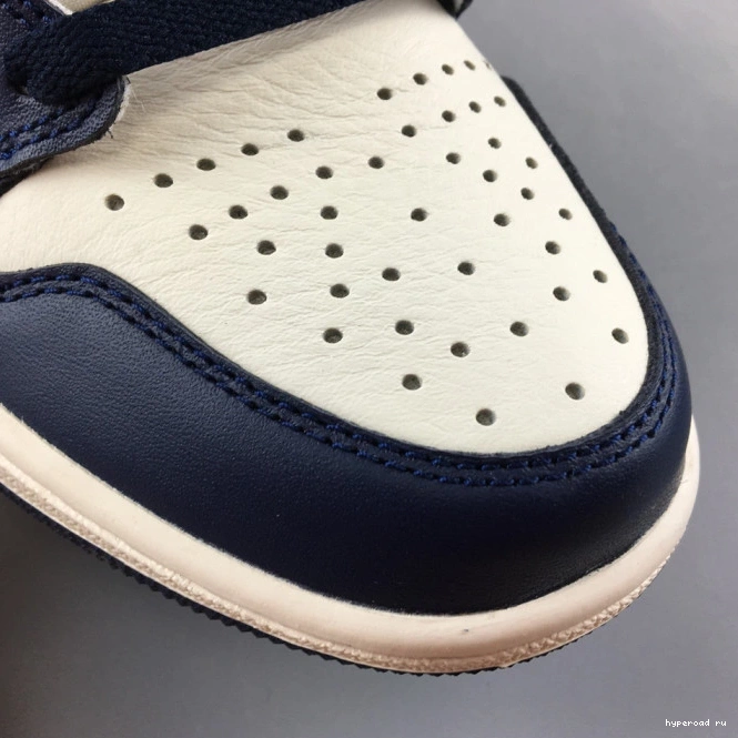 Jordan High 1 555088-140 Air Obsidian Retro OG 0911
